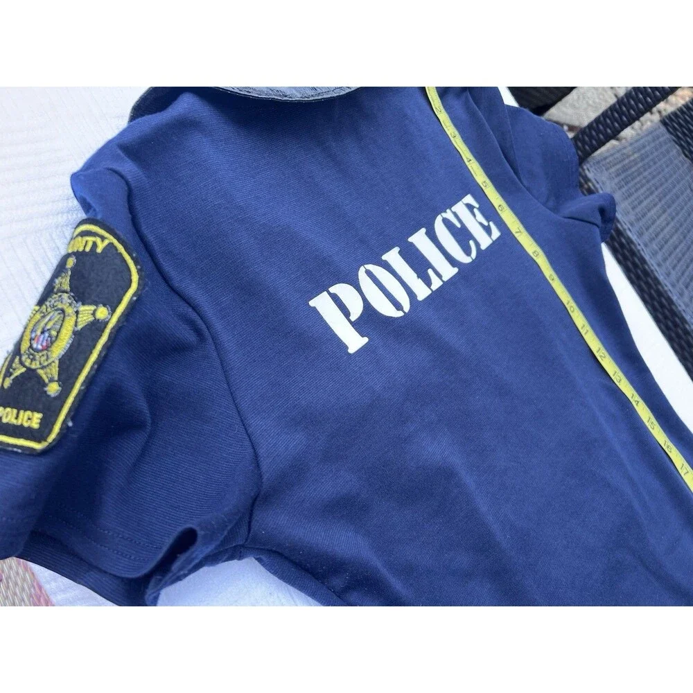 Spirit Halloween Sexy Police Officer Costume Dress & Hat Women’s M Blue 33” - Picture 2 of 9